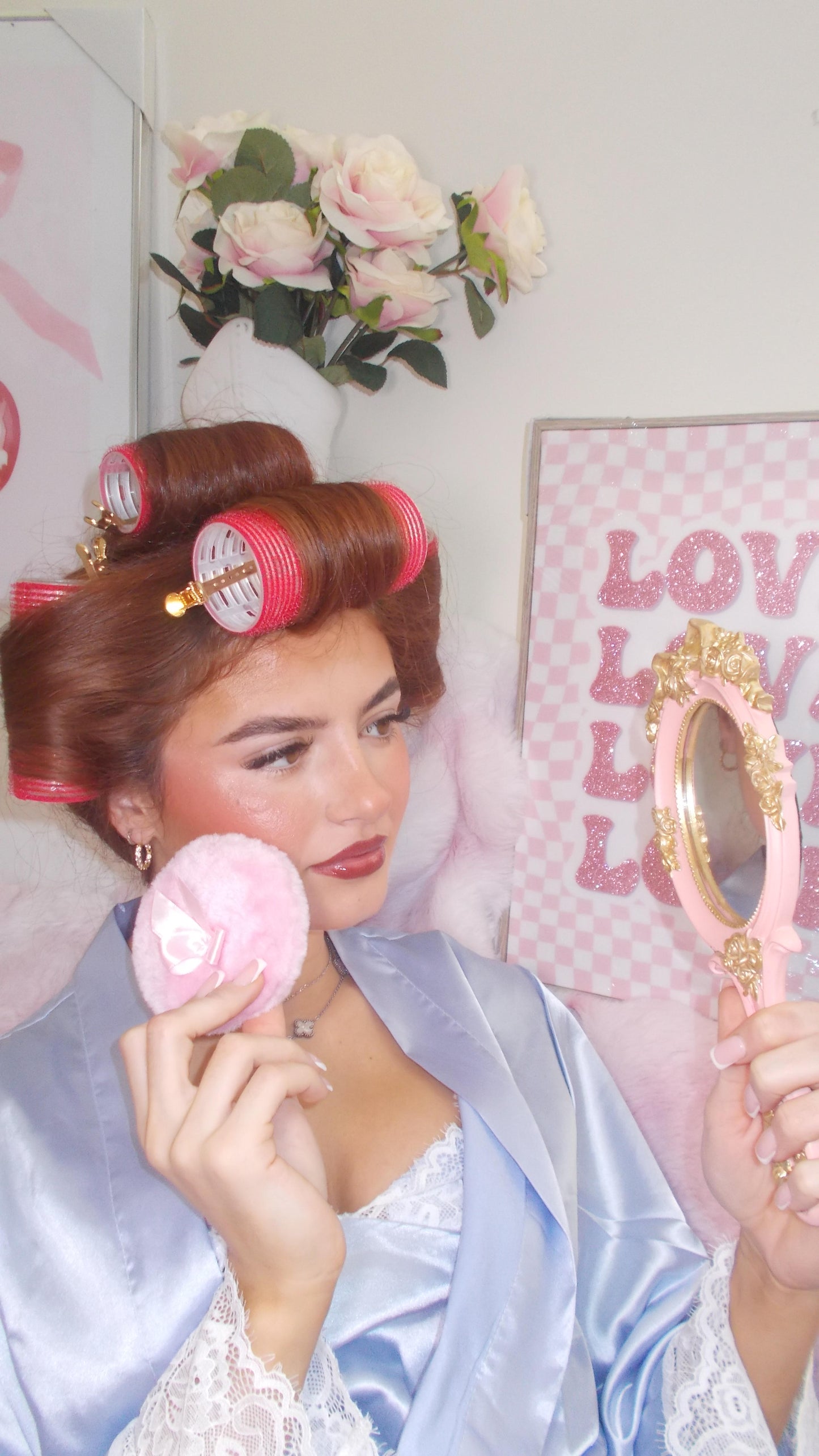 Retro Red Extended Roller - Large