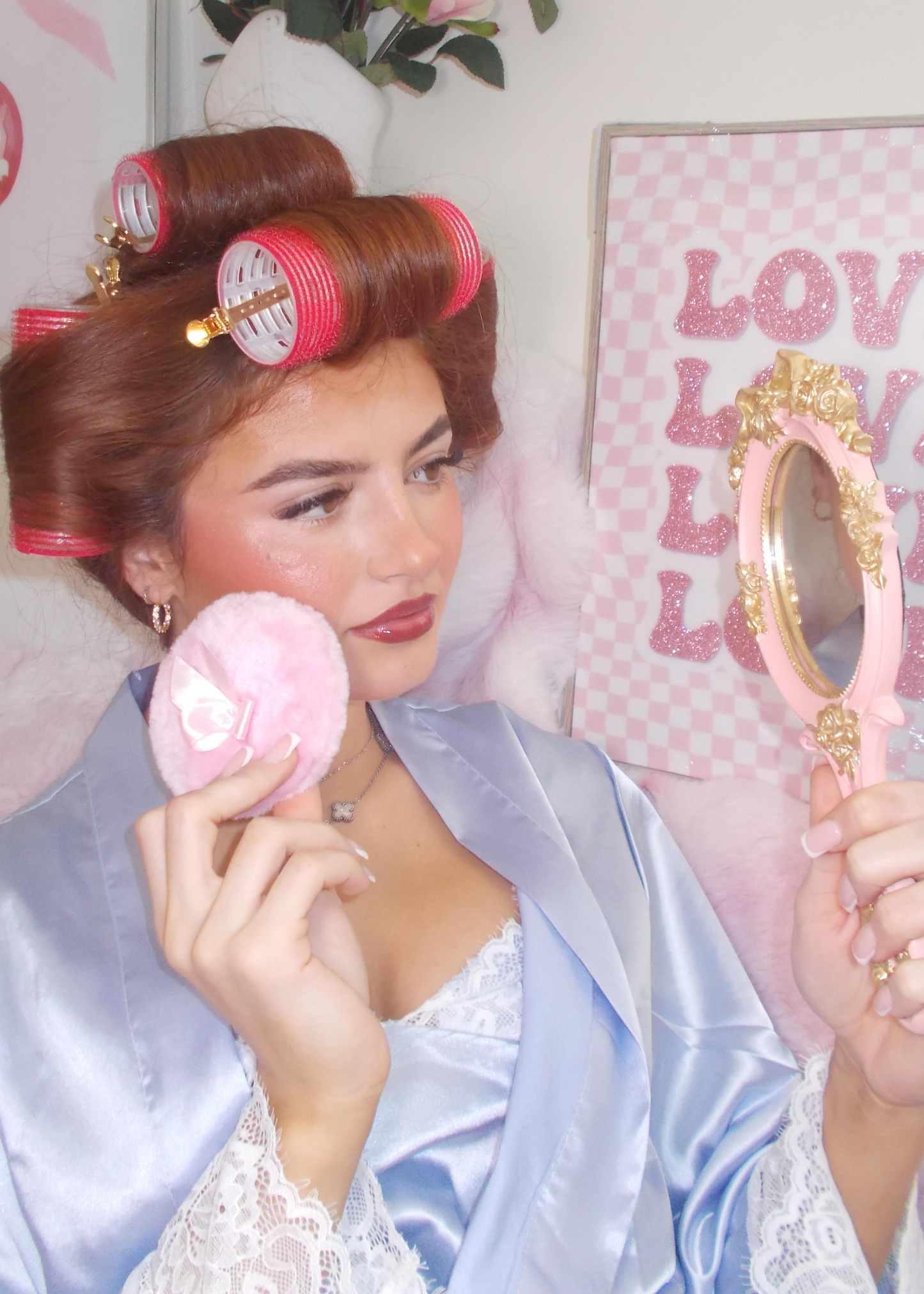 Retro Red Extended Roller - Large