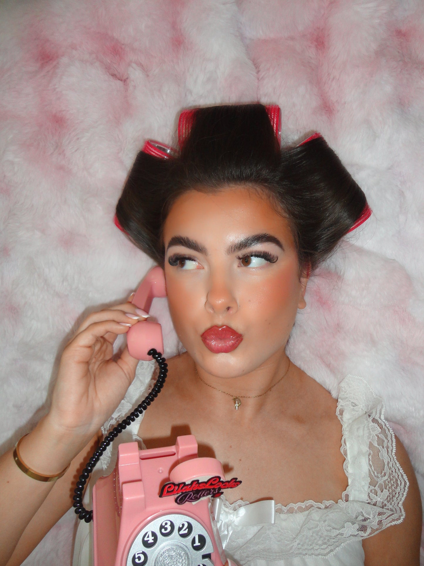 Retro Red Extended Rollers - 6 Pack