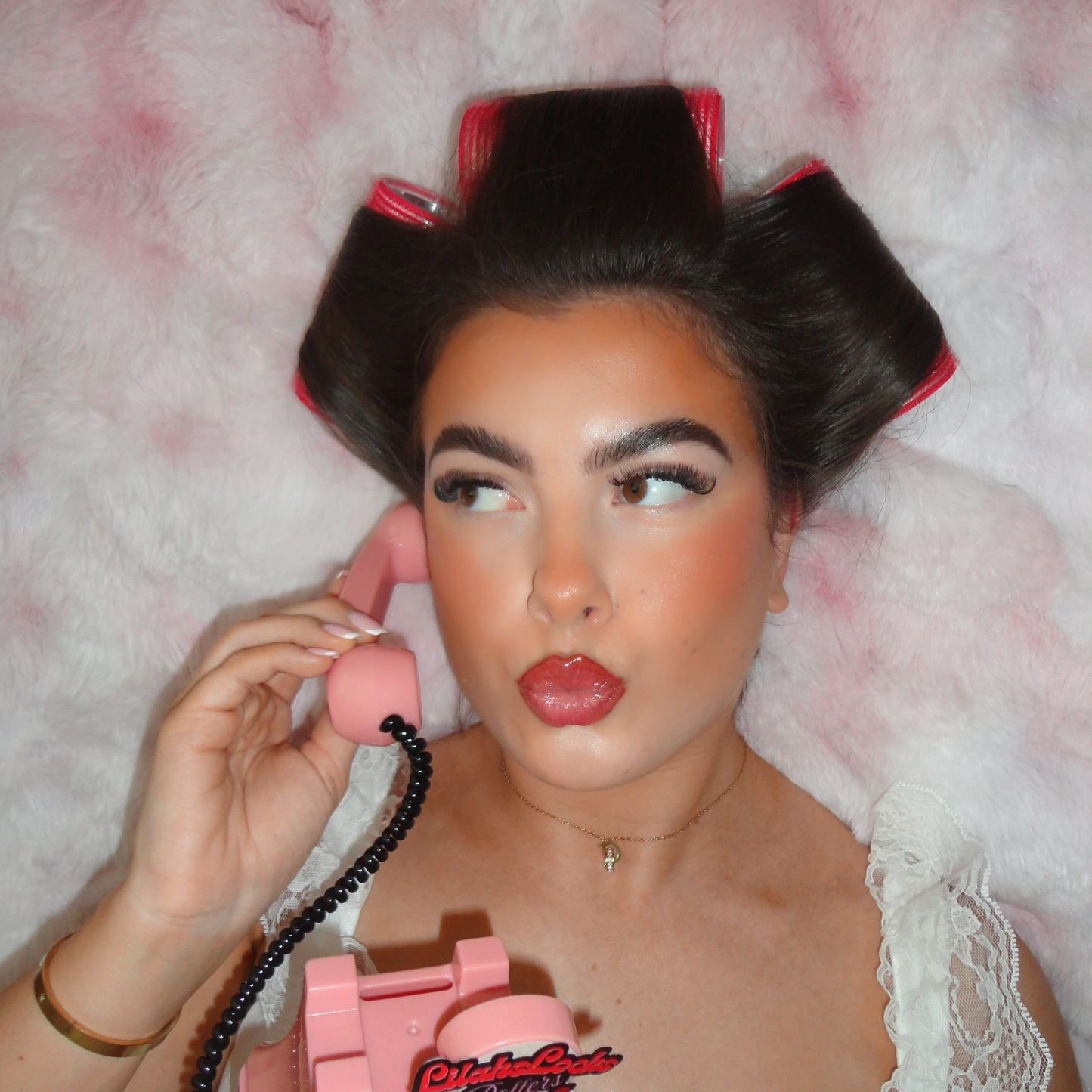 Retro Red Extended Rollers - 6 Pack